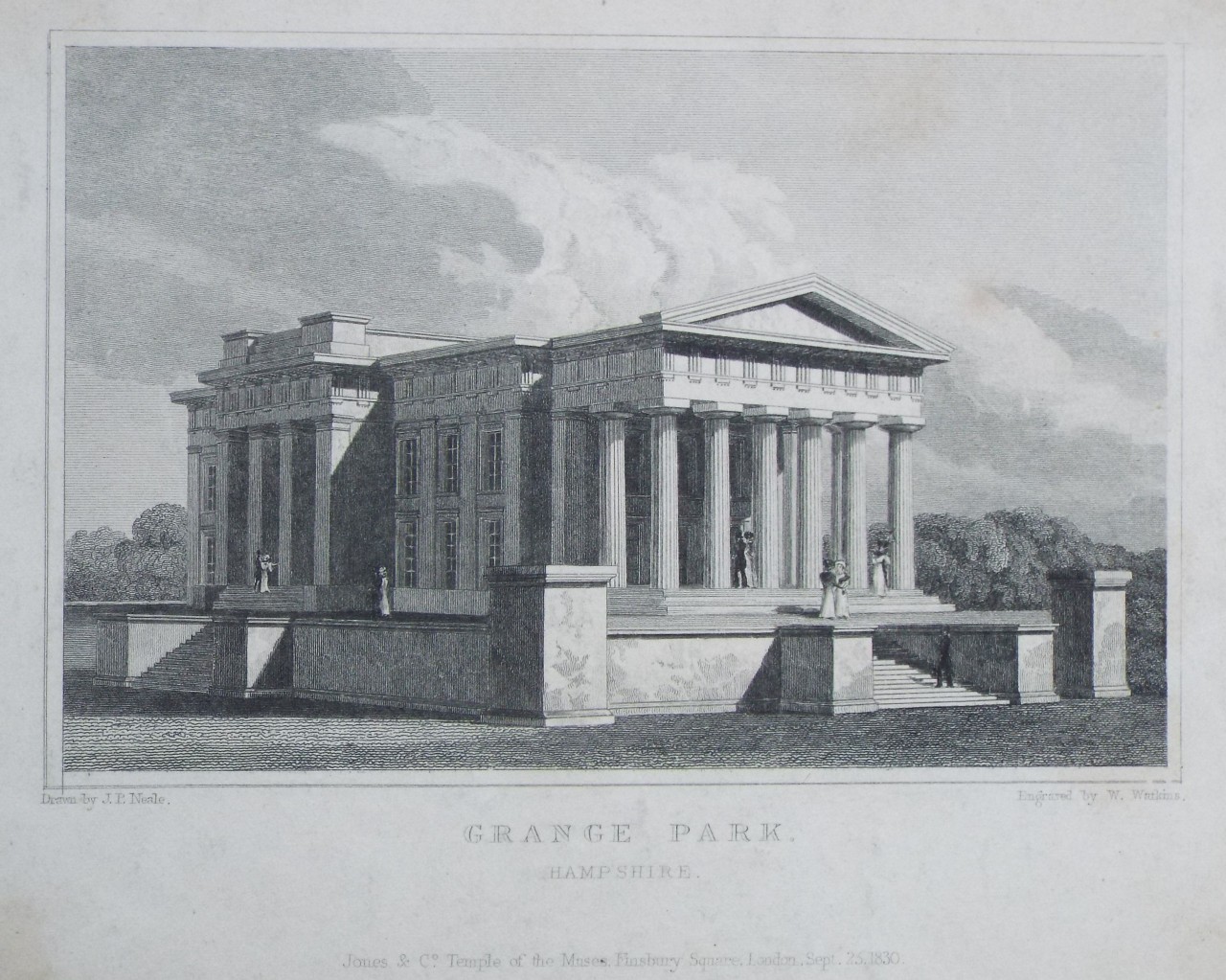 Print - Grange Park. Hampshire. - Watkins