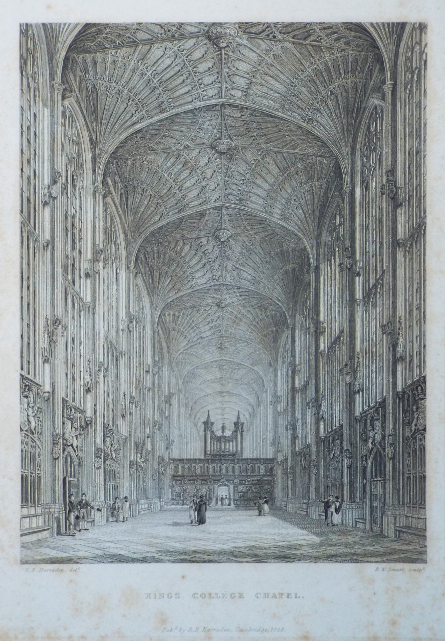 Print - Kings College Chapel. - Smart