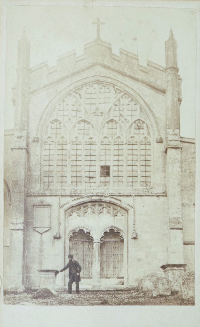Photograph - Edington Church West Window