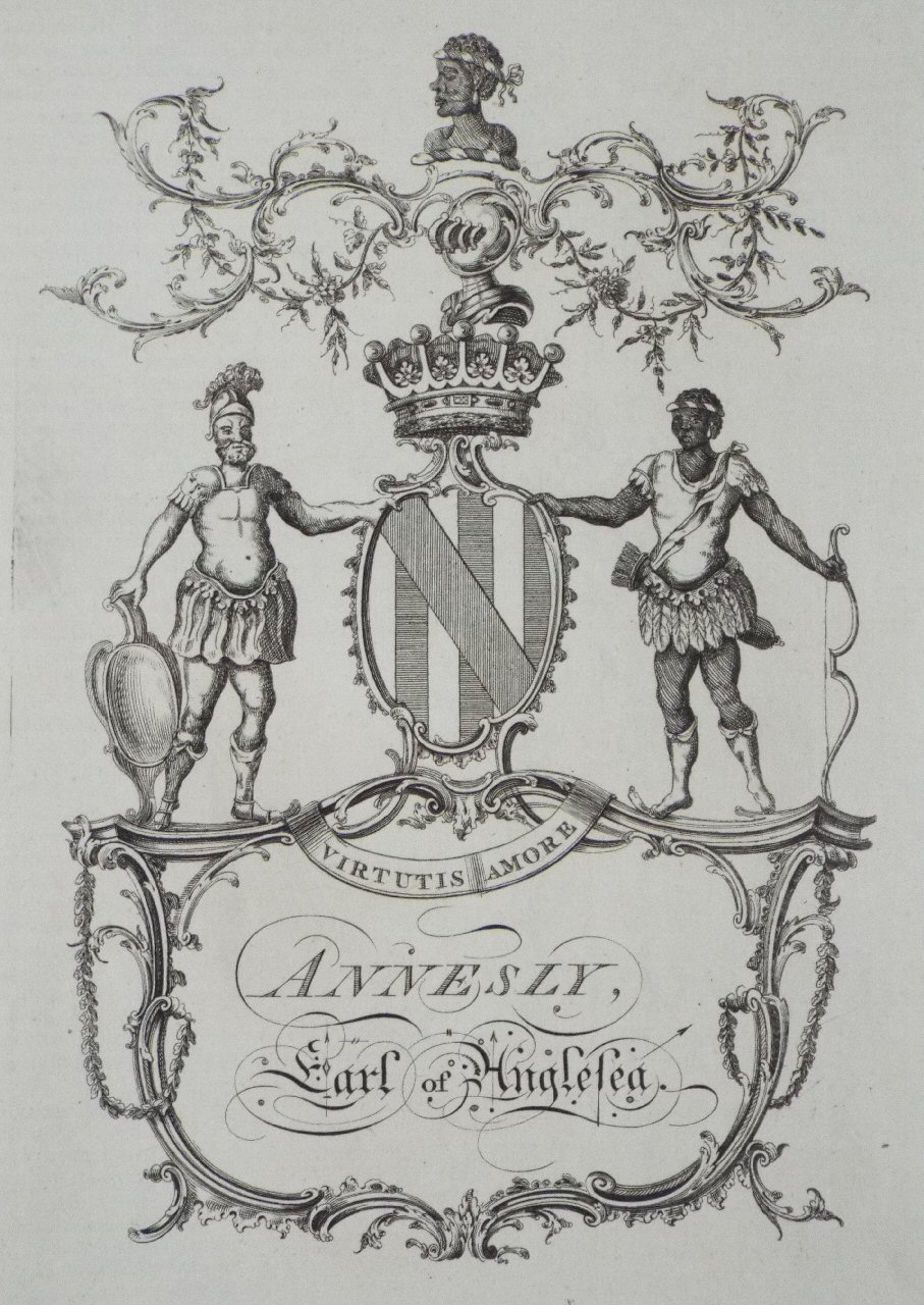 Print - Annesly, Earl of Anglesea.