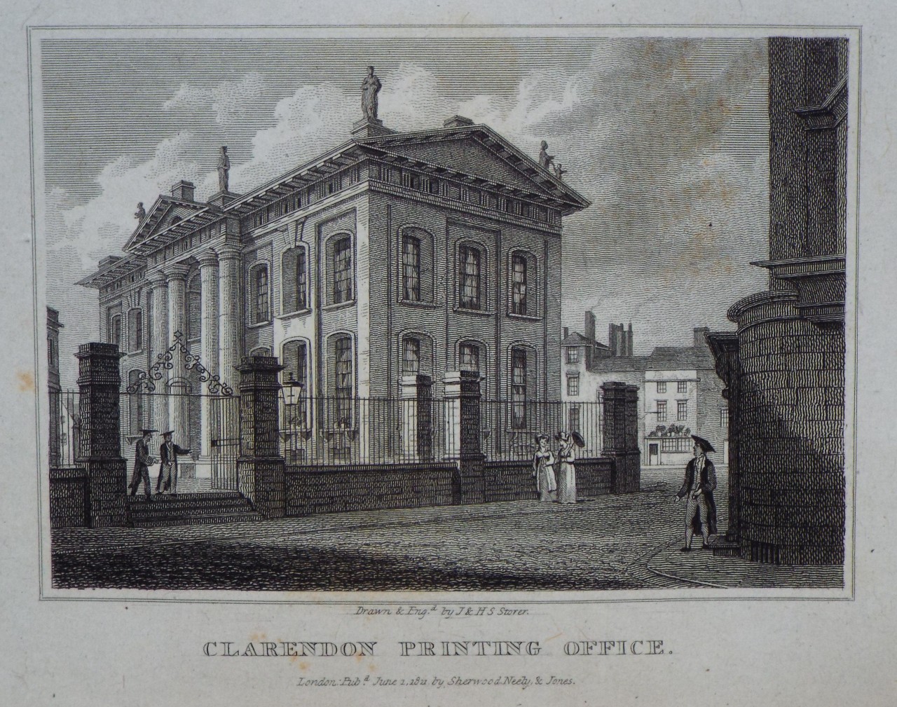 Print - Clarendon Printing Office. - Storer