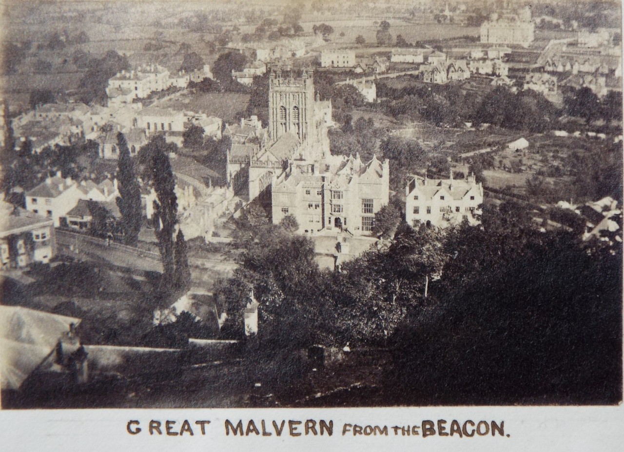 Photograph - Great Malvern from the Beacon