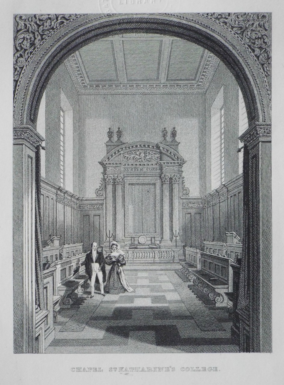 Print - Chapel, St. Katharine's College.