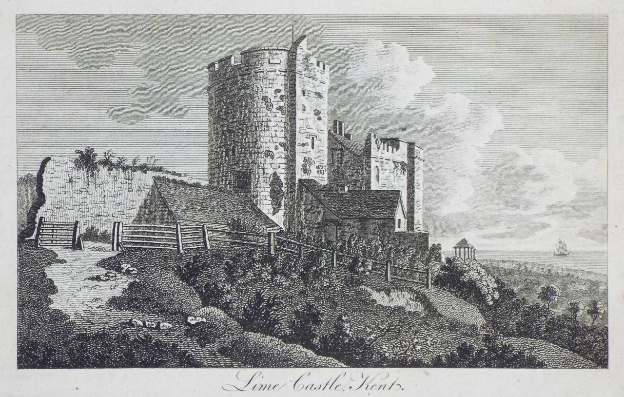 Print - Lime Castle, Kent.