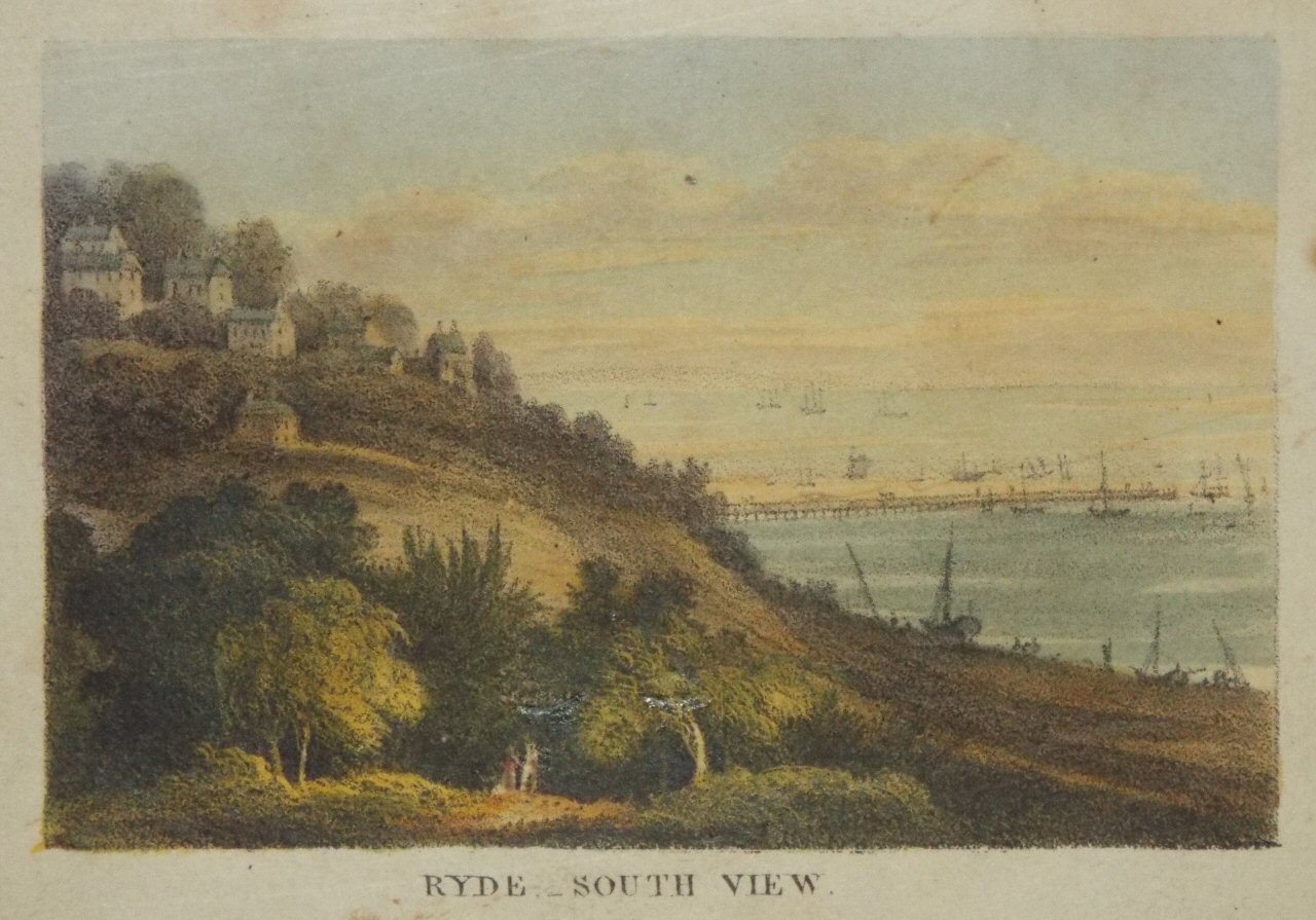 Lithograph - Ryde. - South View.