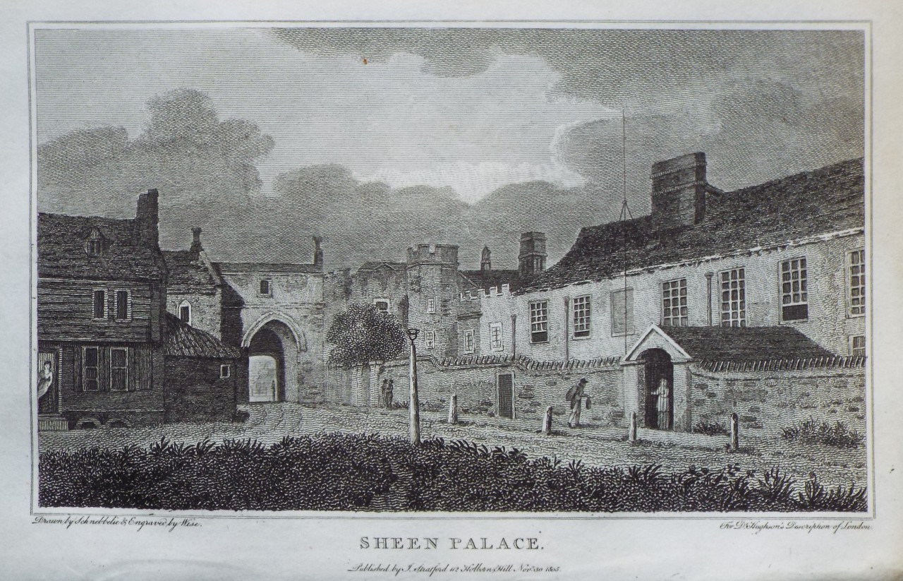 Print - Sheen Palace. - 