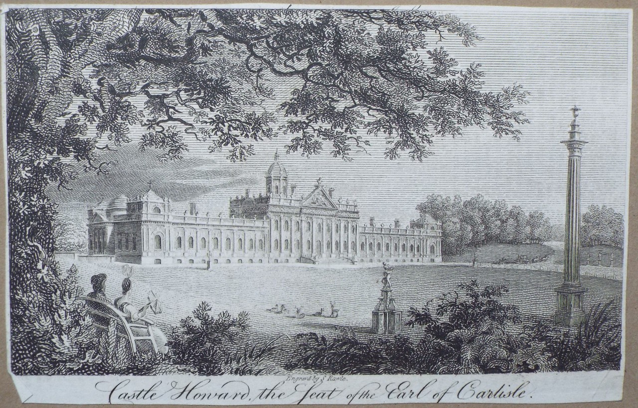 Print - Castle Howard, the Seat of the Earl of Carlisle. - Rawle