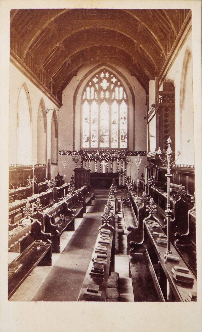 Photograph - Sherborne School Chapel Interior