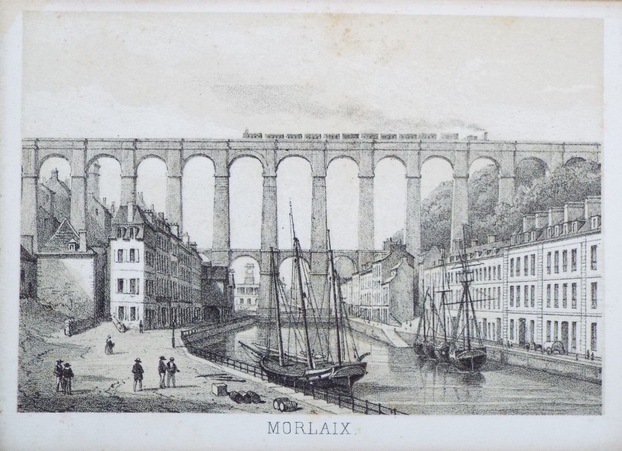 Lithograph - Morlaix.