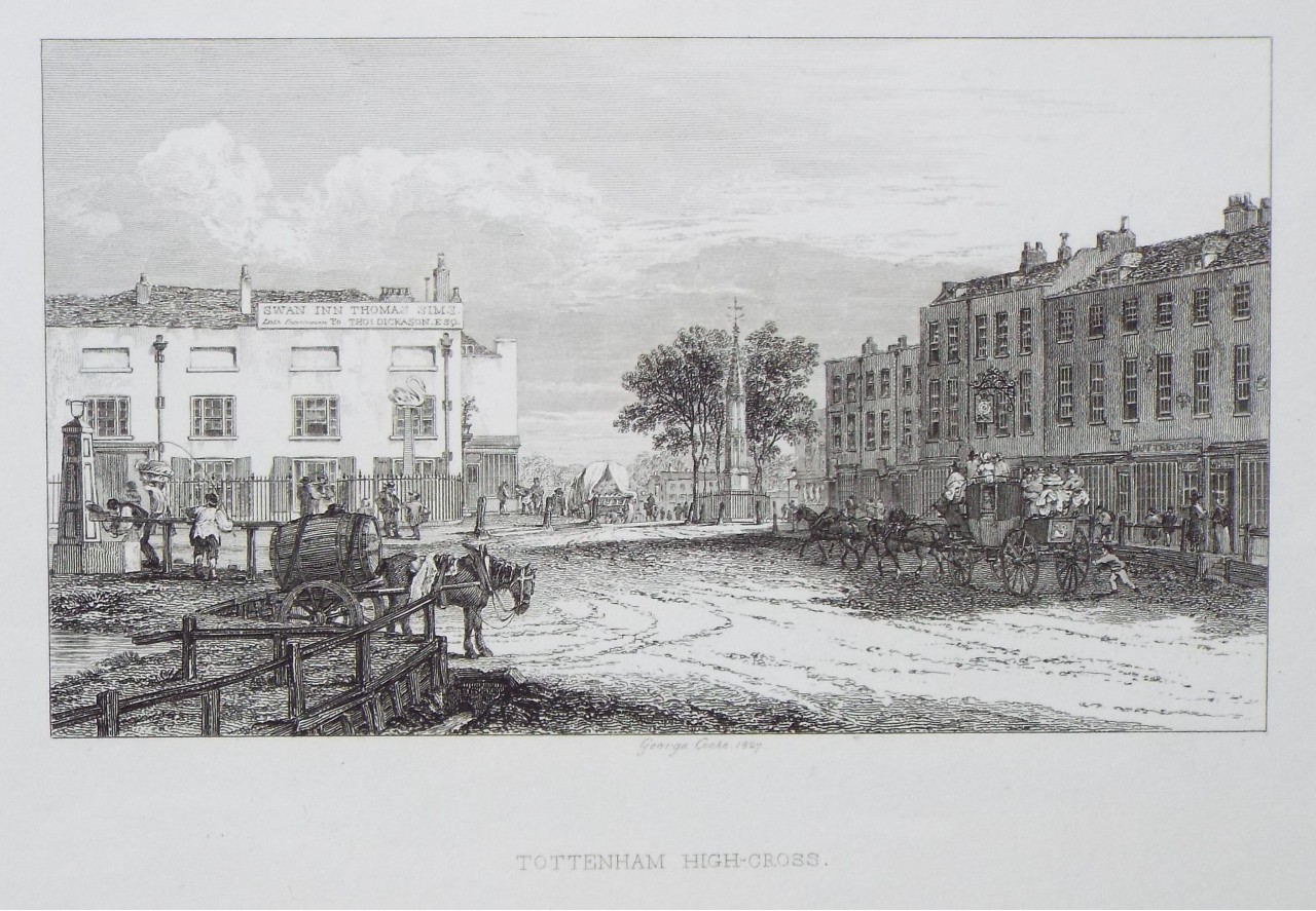 Print - Tottenham High-Cross - Cooke