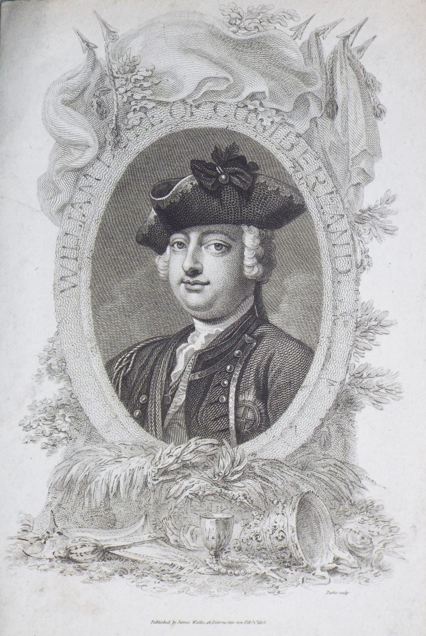 Print - William Duke of Cumberland. - 