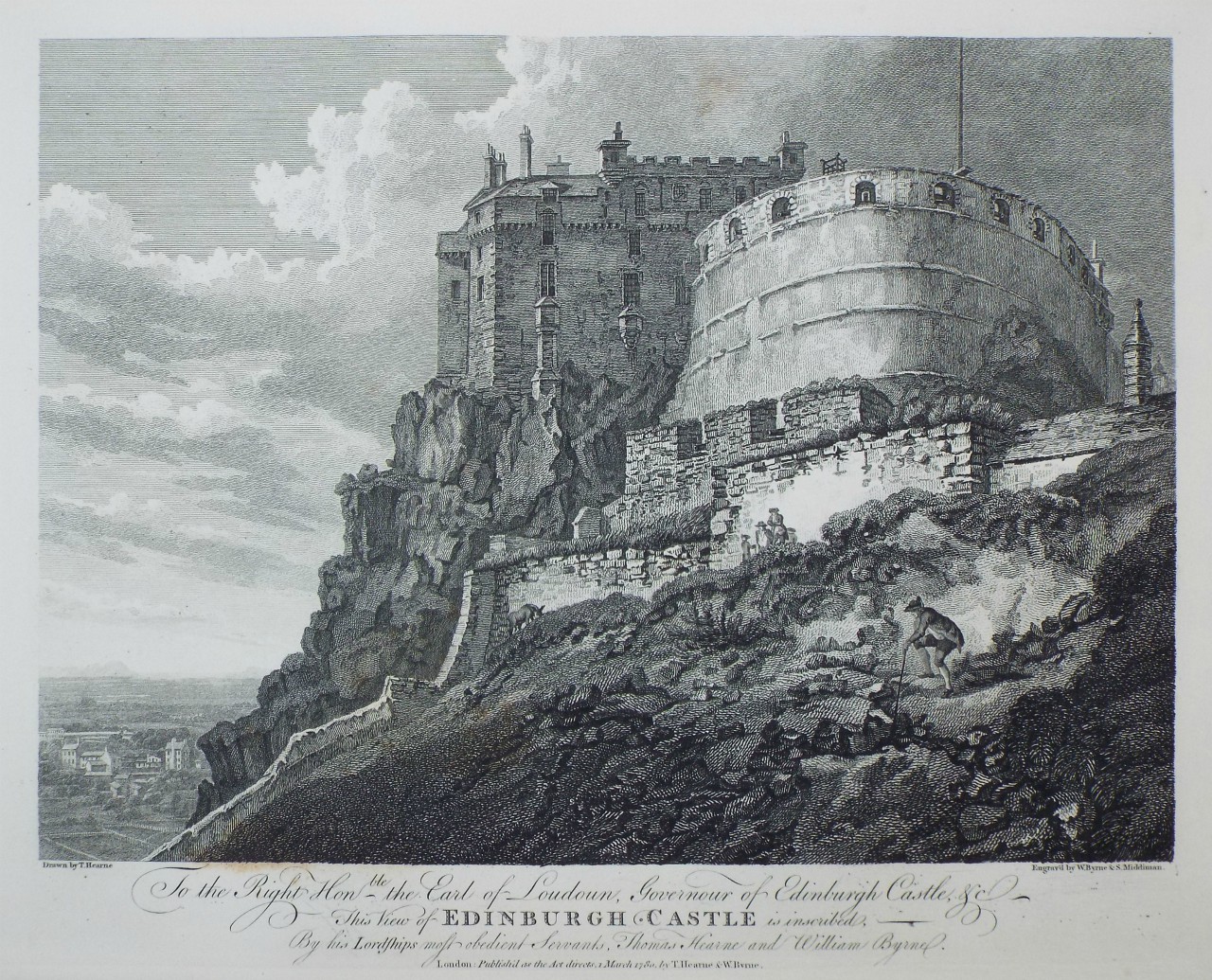 Print - Edinburgh Castle - Byrne