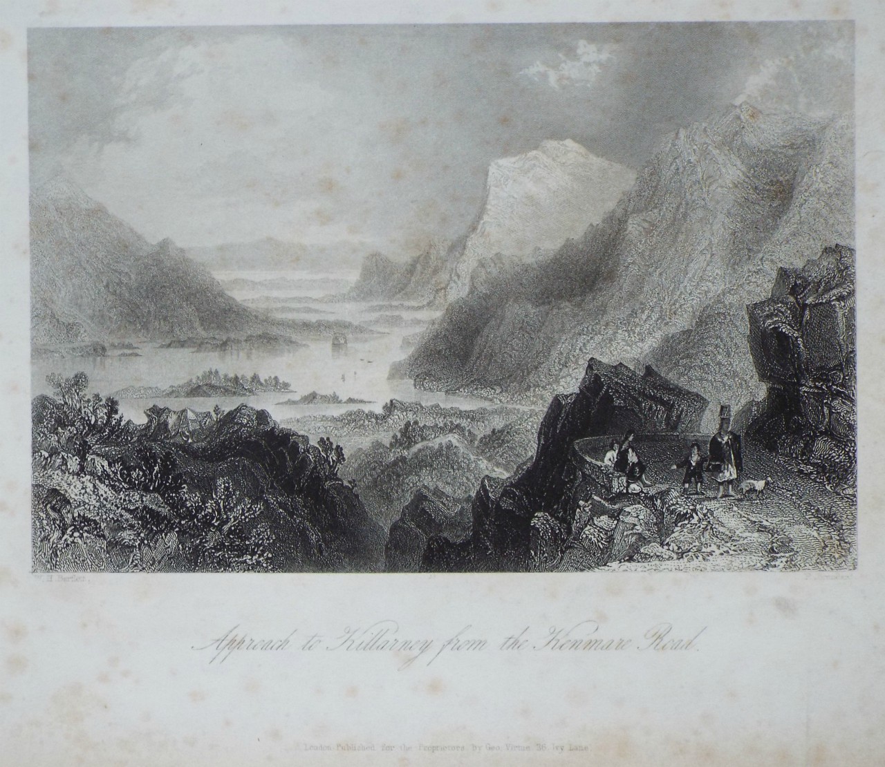 Print - Approach to Killarney from the Kenmare Road - Brandard