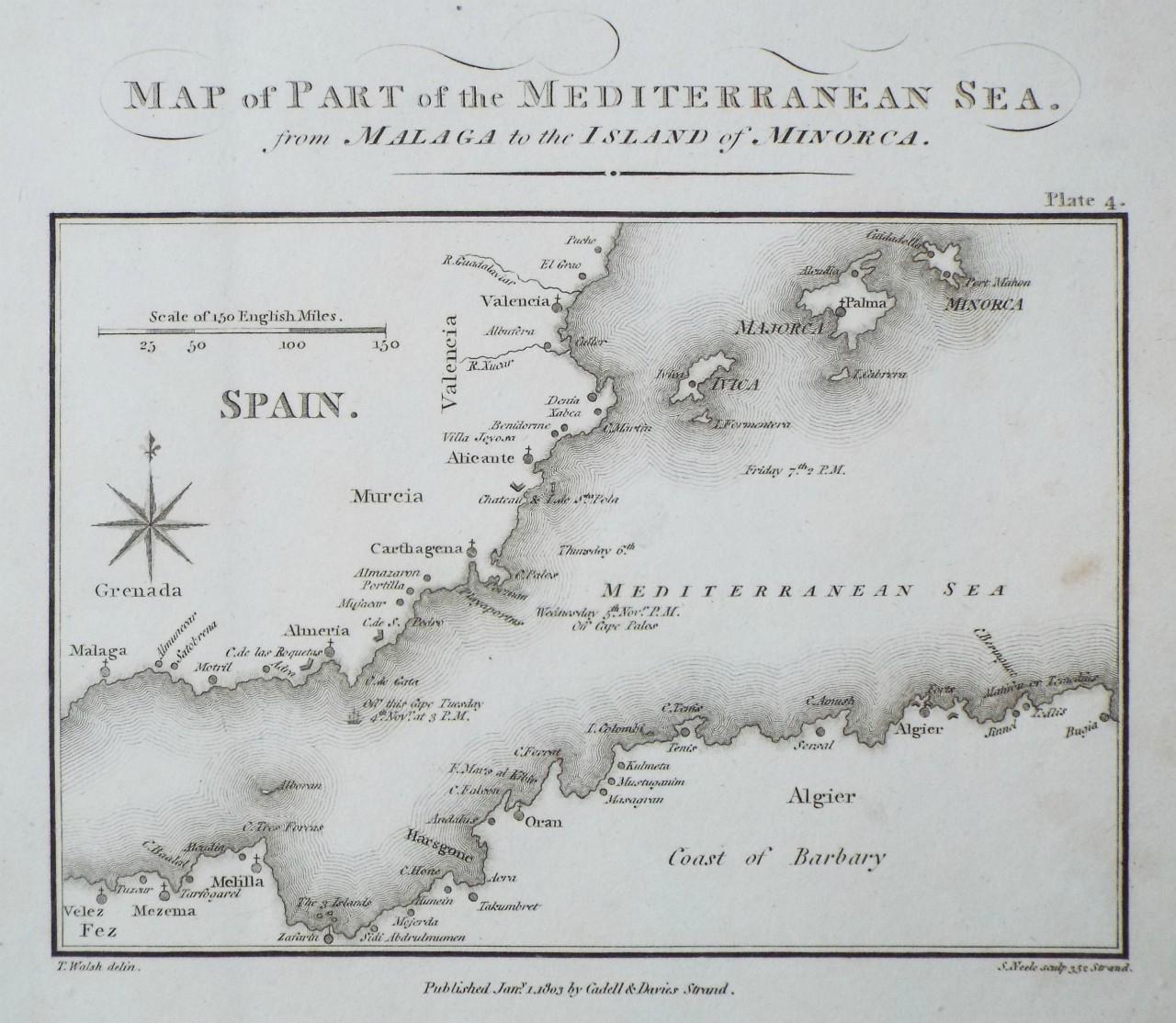 Map of Balearic Islands