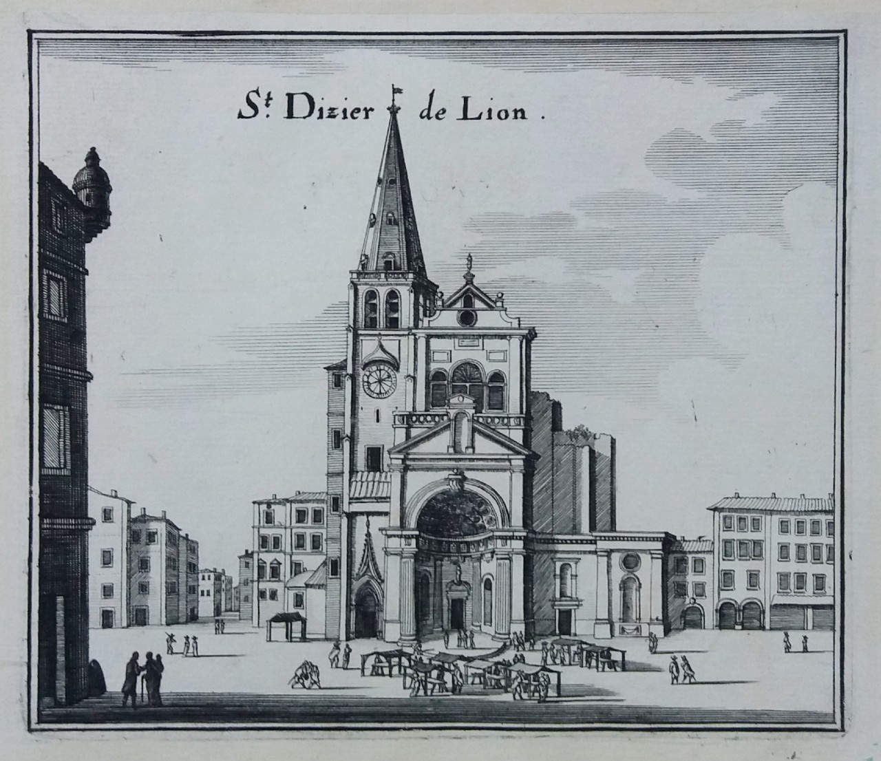 Print - St. Dizier de Lion. - Merian