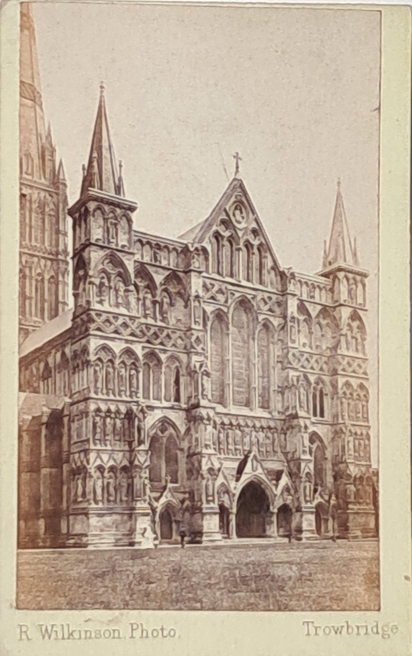 Photograph - Salisbury Cathedral West Front
