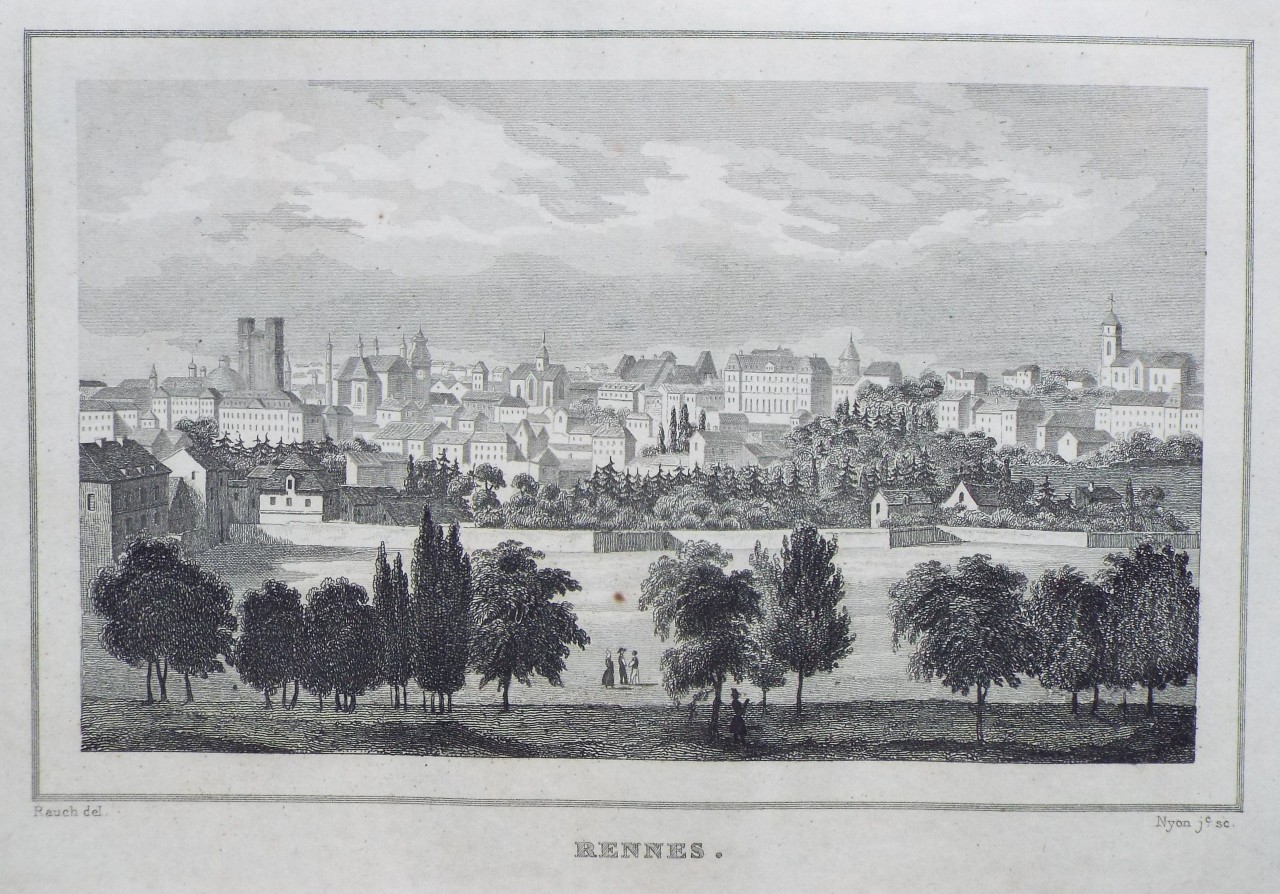 Print - Rennes. - 