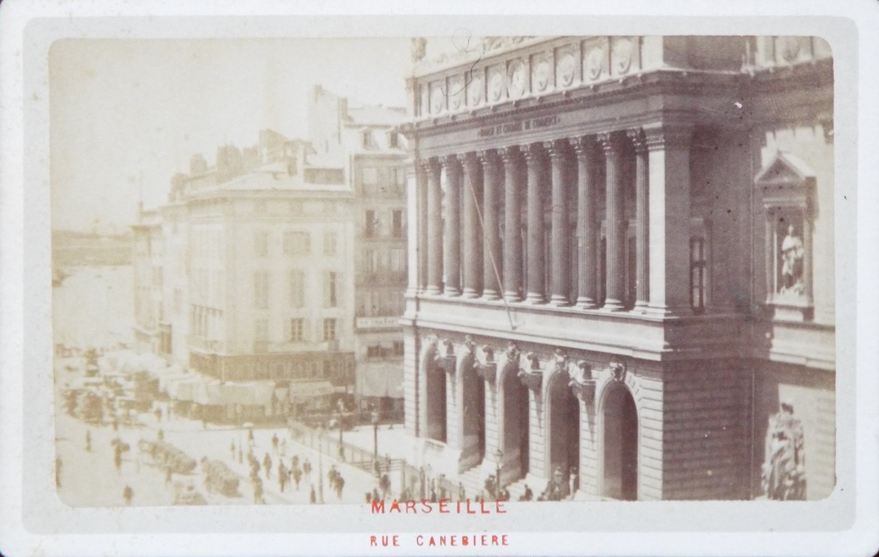 Photograph - Marseille Rue Canebiere