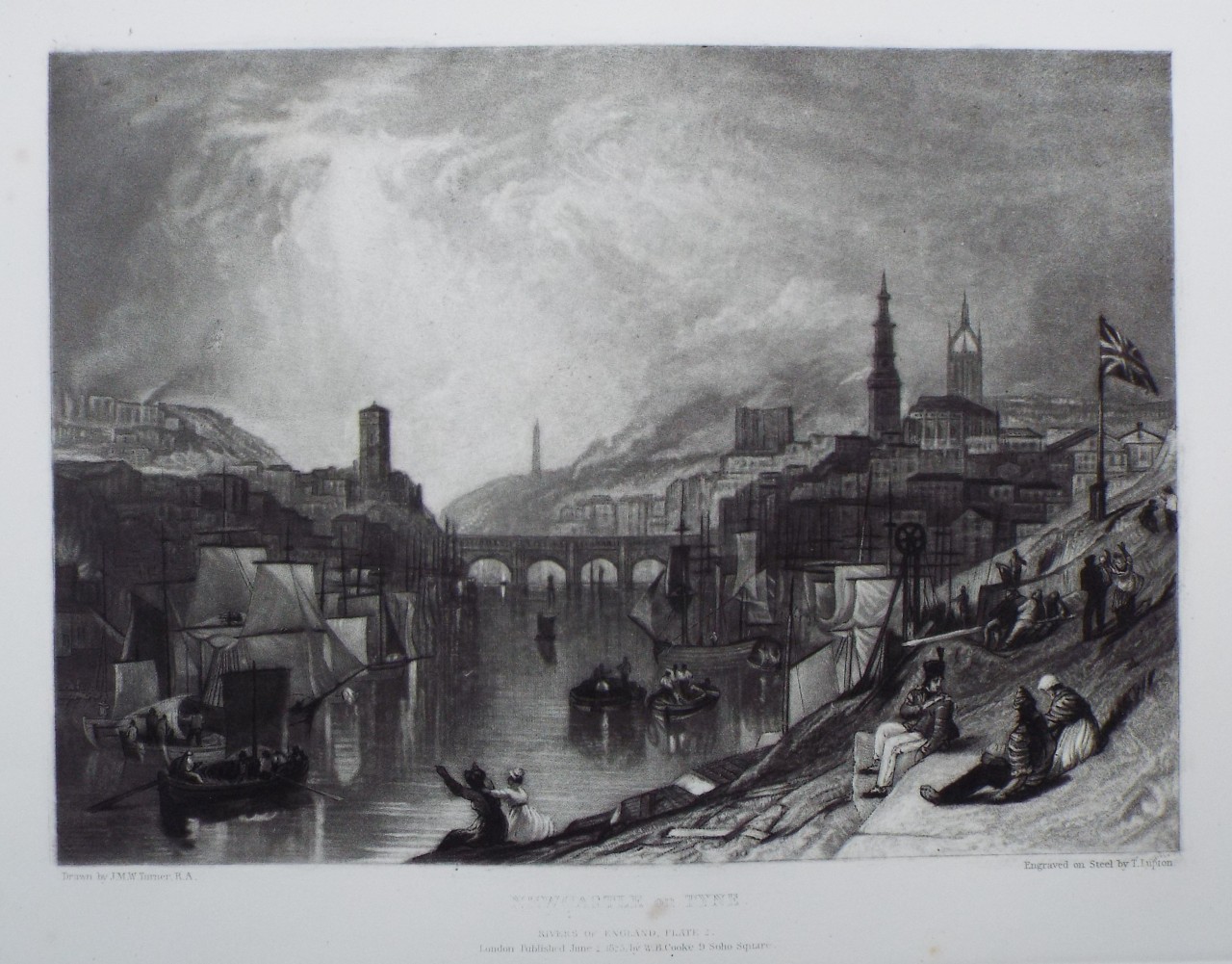 Mezzotint - Newcastle-on-Tyne - Lupton