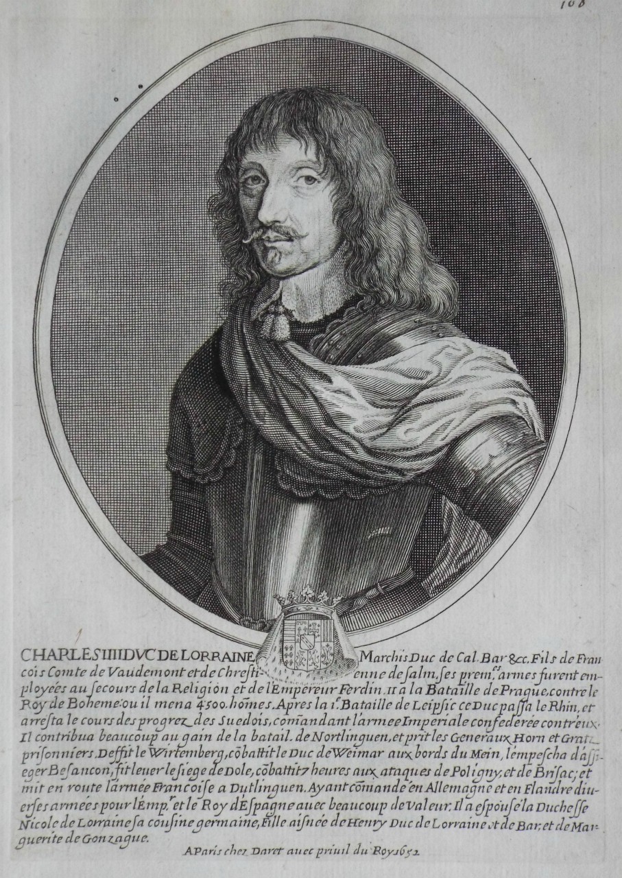 Print - Charles III Duc de Lorraine