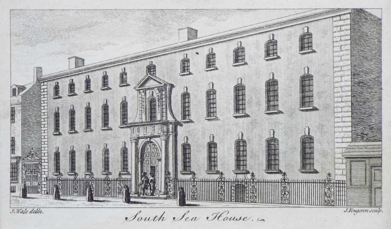 Print - South Sea House. - Fougeron