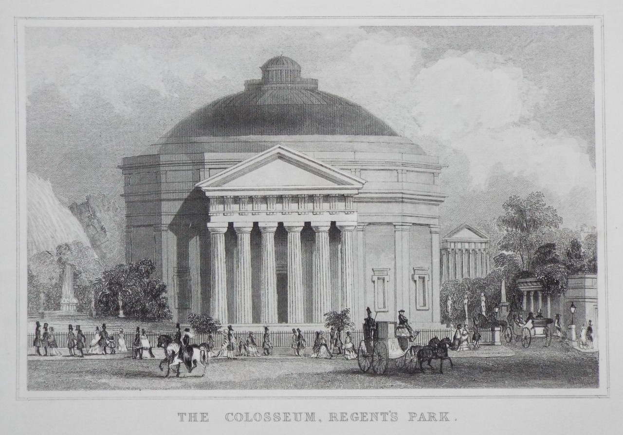 Print - The Colosseum, Regent's Park.