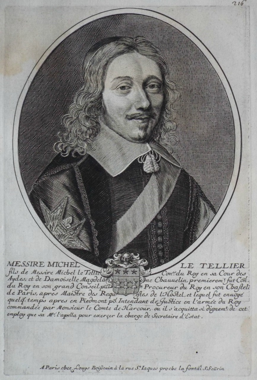 Print - Messire Michel le Tellier