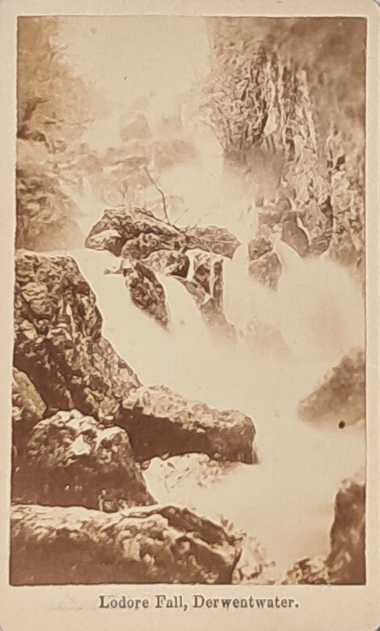 Photograph - Lodore Fall, Derwentwater.
