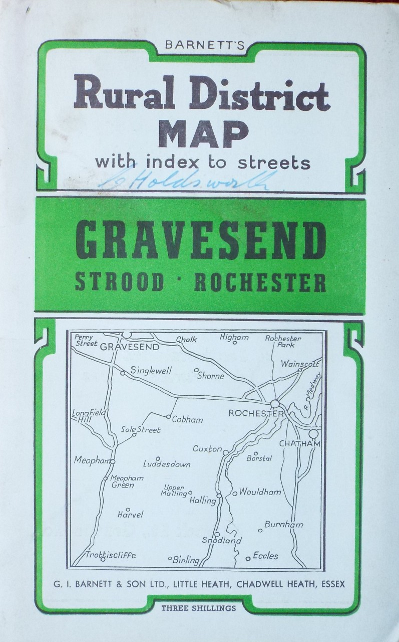 Map of Gravesend - Gravesend