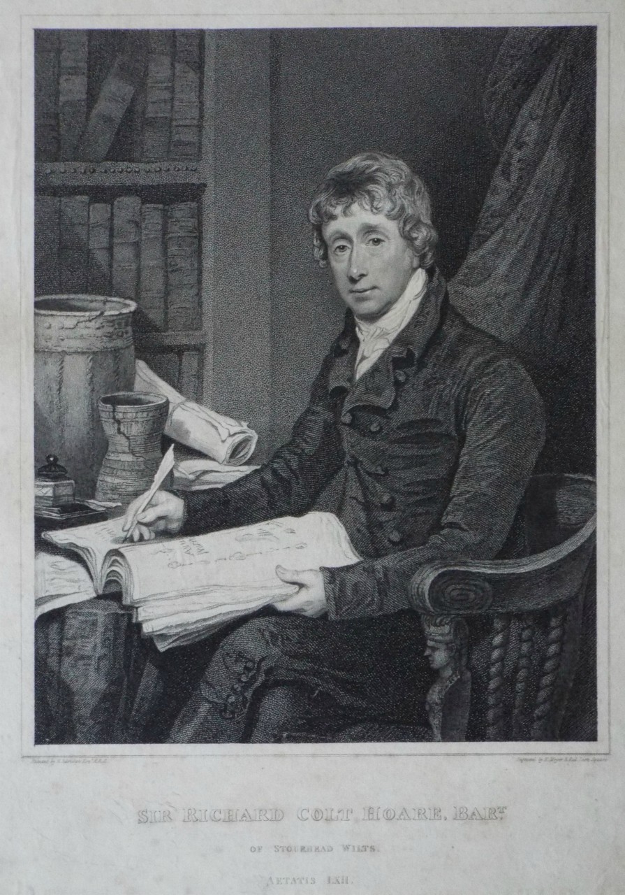 Print - Sir Richard Colt Hoare, Bart. of Stourhead Wilts - Meyer