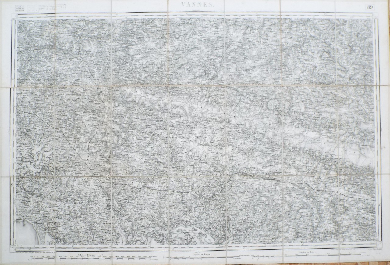 Map of Vannes