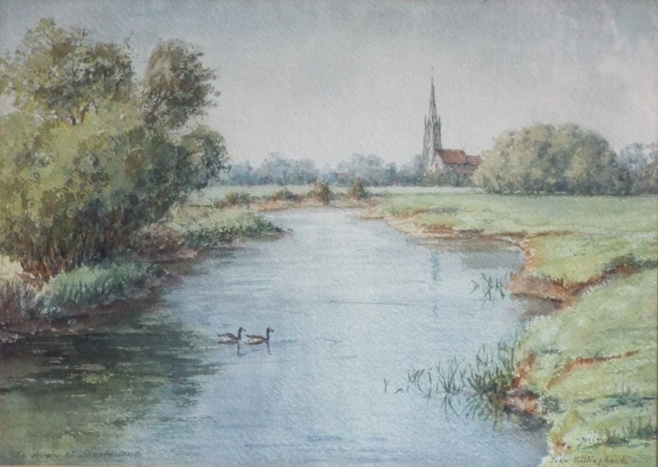 Watercolour - The Avon at Sherbourne