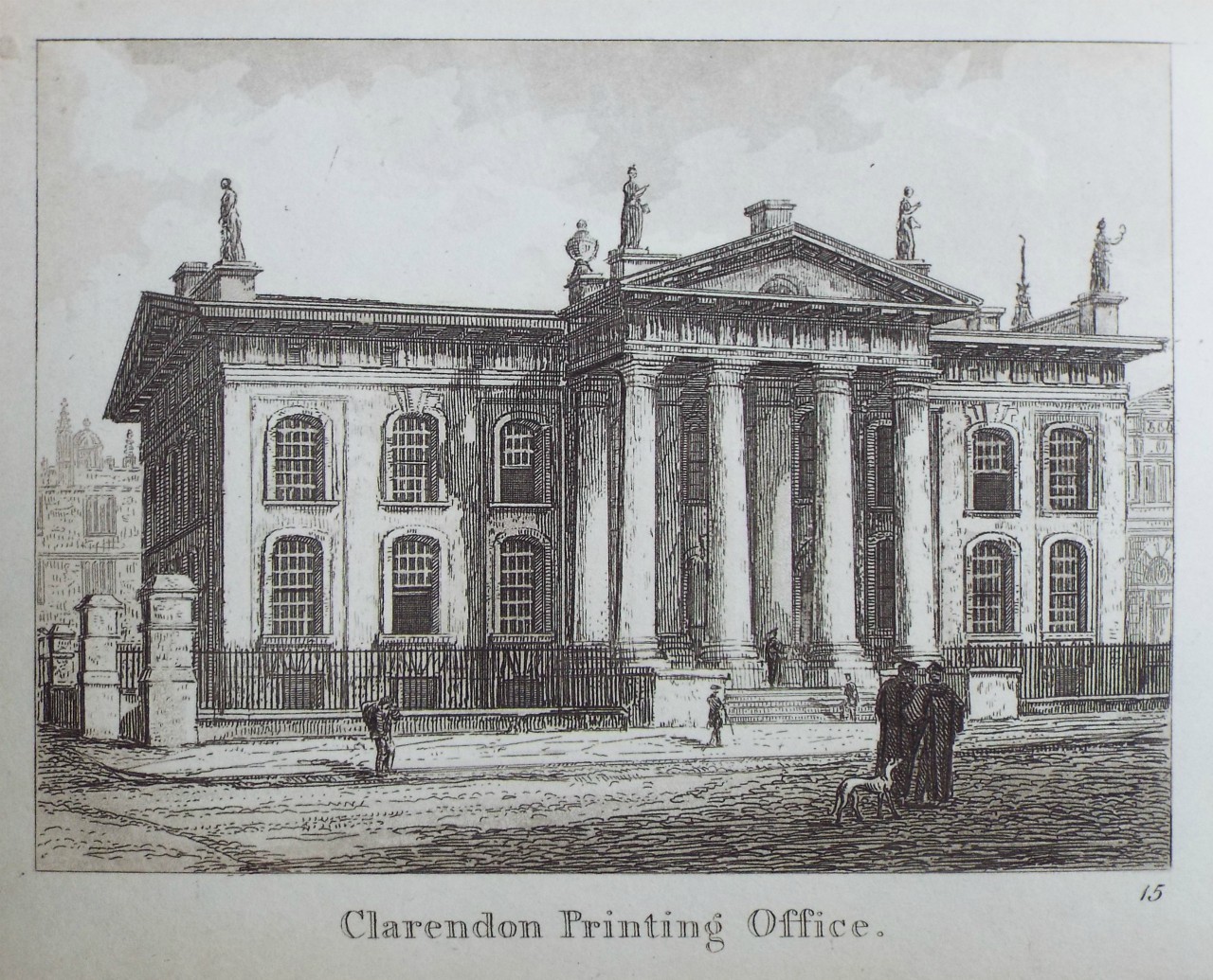 Aquatint - Clarendon Printing Office.