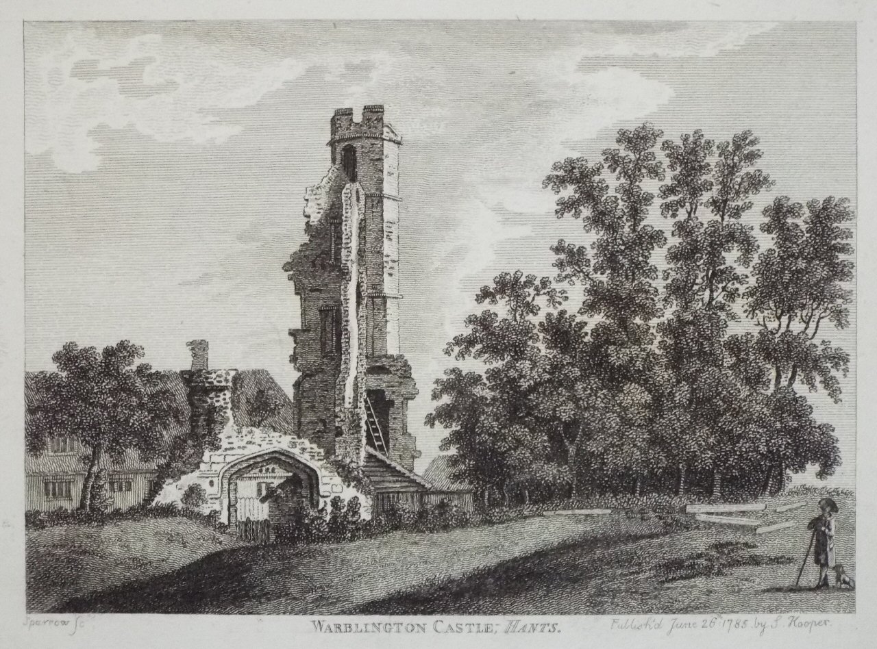 Print - Warblington Castle, Hants. - 