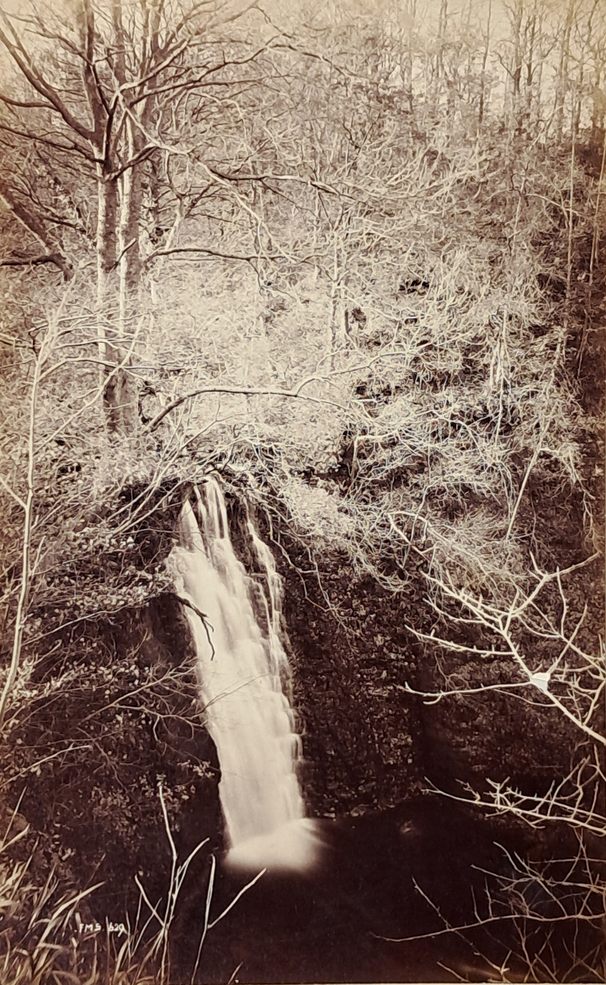 Photograph - Sleights. Waterfall.