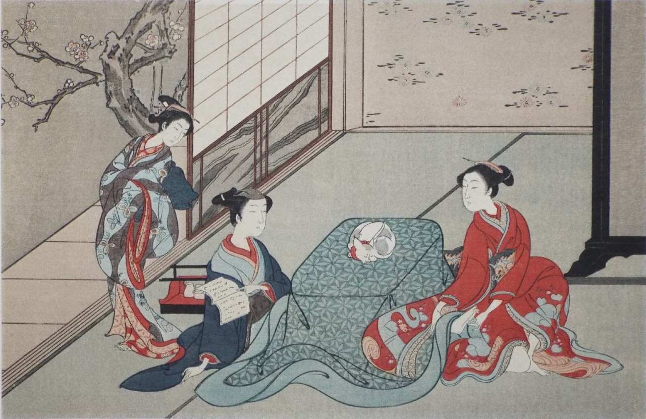 Ukiyo-e - (Three Geishas)