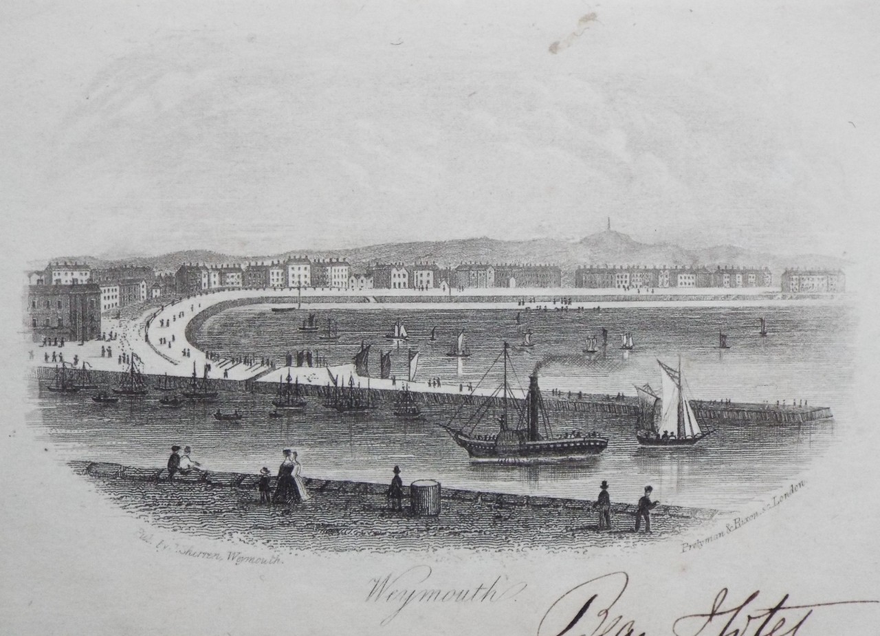 Steel Vignette - Weymouth. - Pretyman