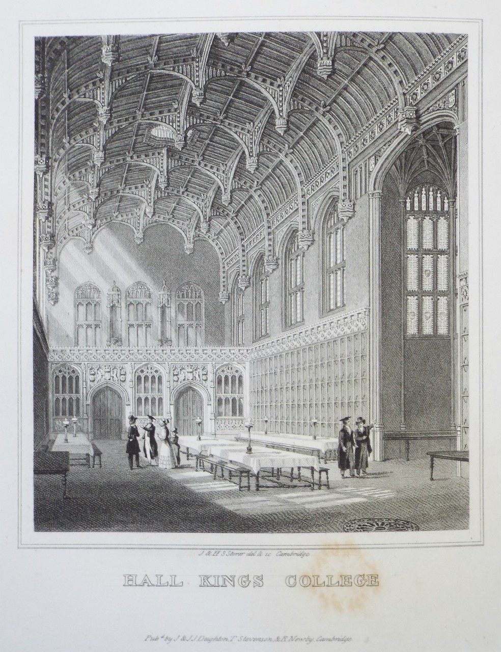 Print - Hall Kings College - Storer