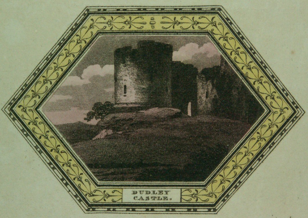 Aquatint - Dudley Castle.