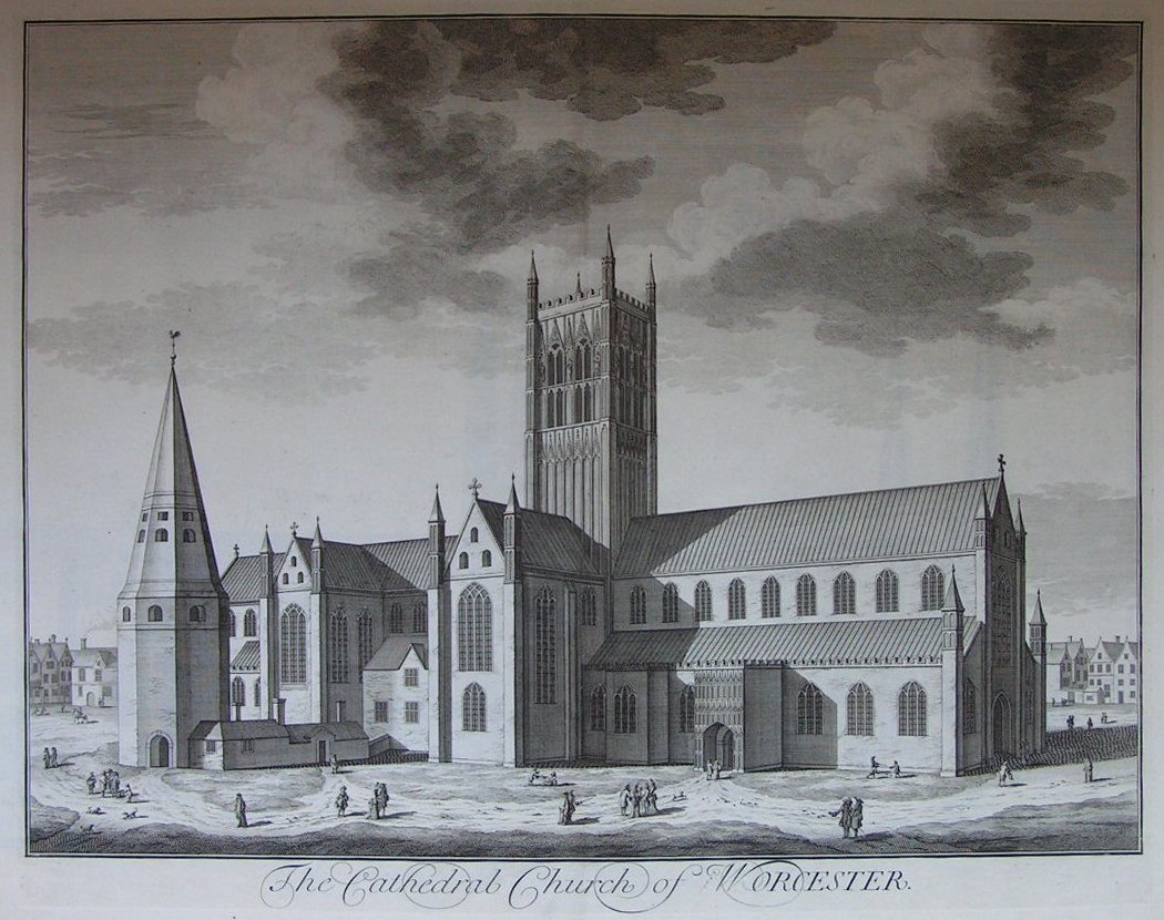 Print - The Cathedral Church of Worcester