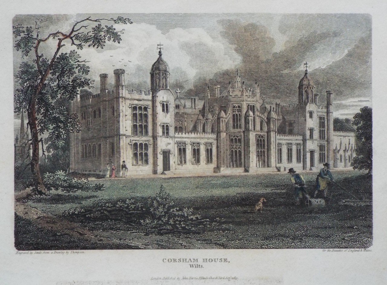 Print - Corsham House, Wilts. - 