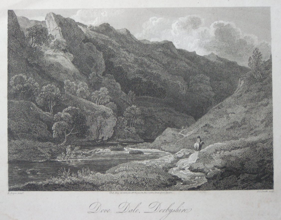 Print - Dove Dale, Derbyshire - Smith