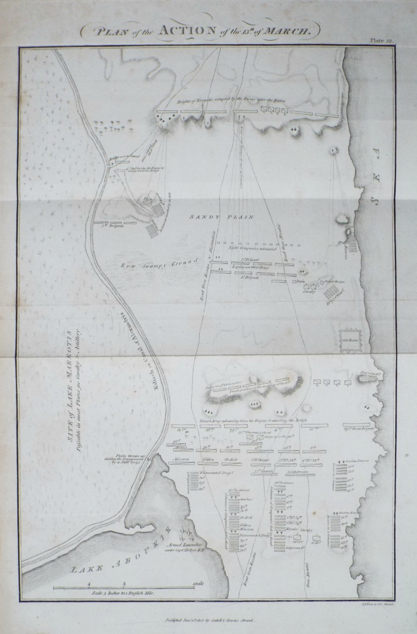 Map of Battle of Mandora