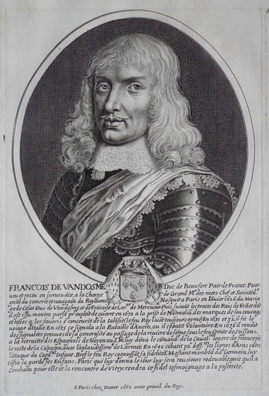 Print - Francois de Vandosme