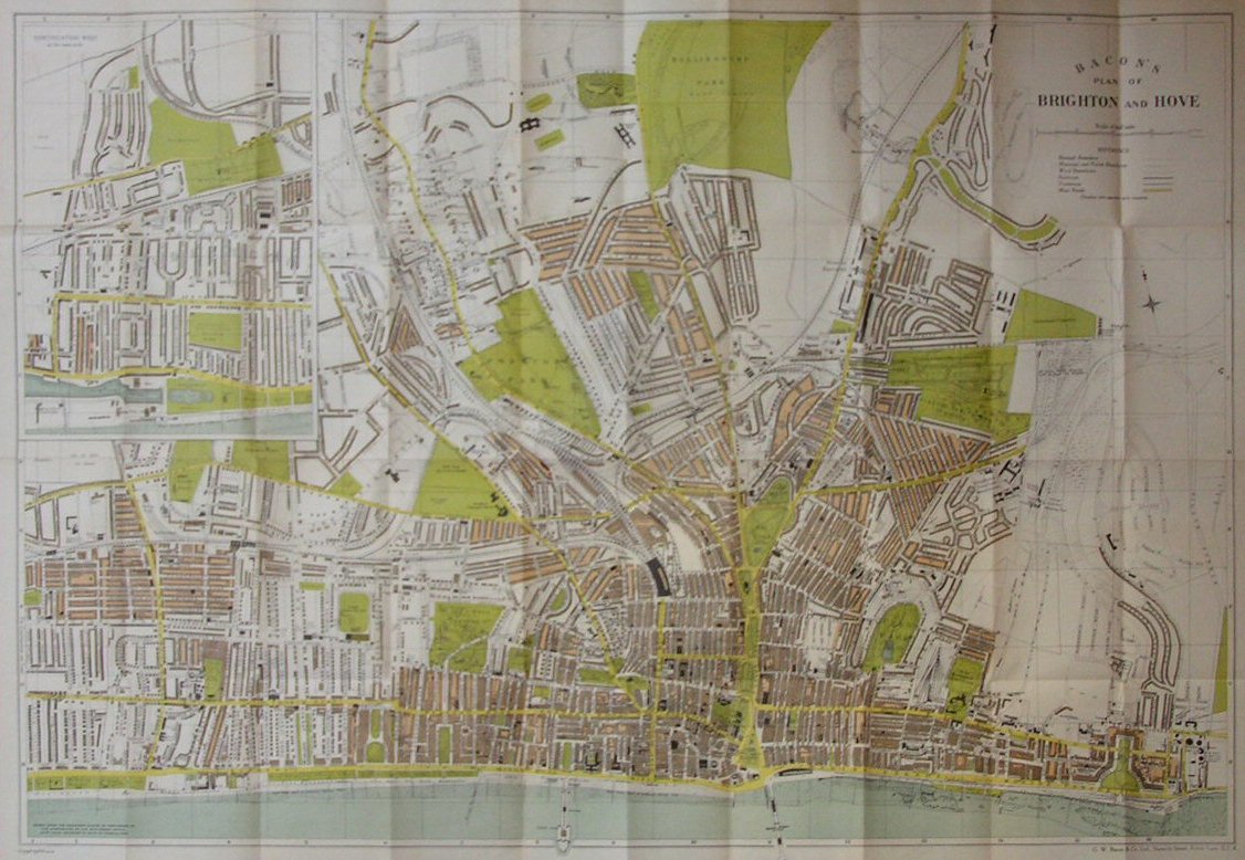 Map of Brighton - Brighton