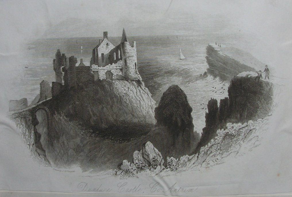 Steel Vignette - Dunluce Castle, Co Antrim - Newman