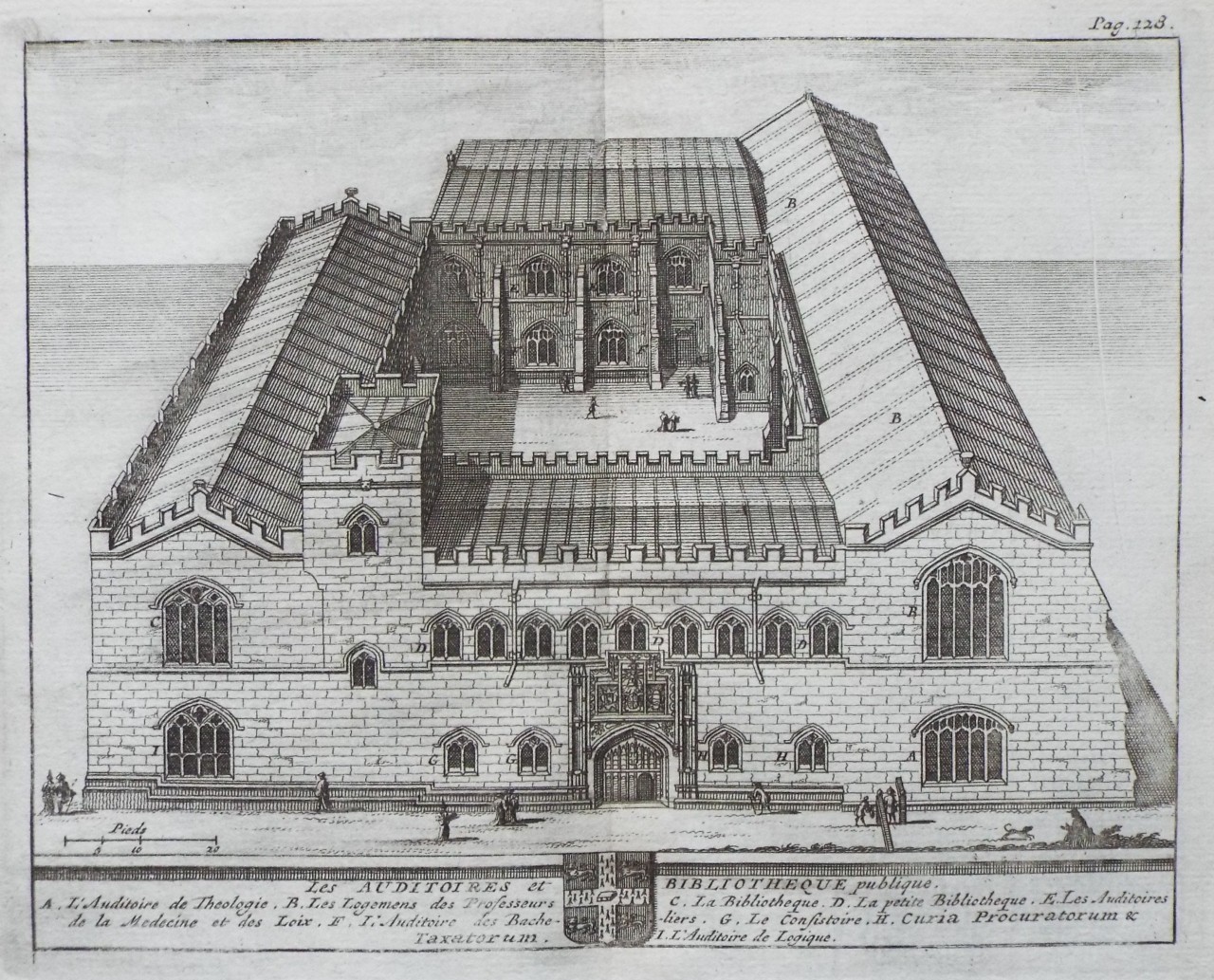 Print - Le Auditoires et Biblioteque publique.