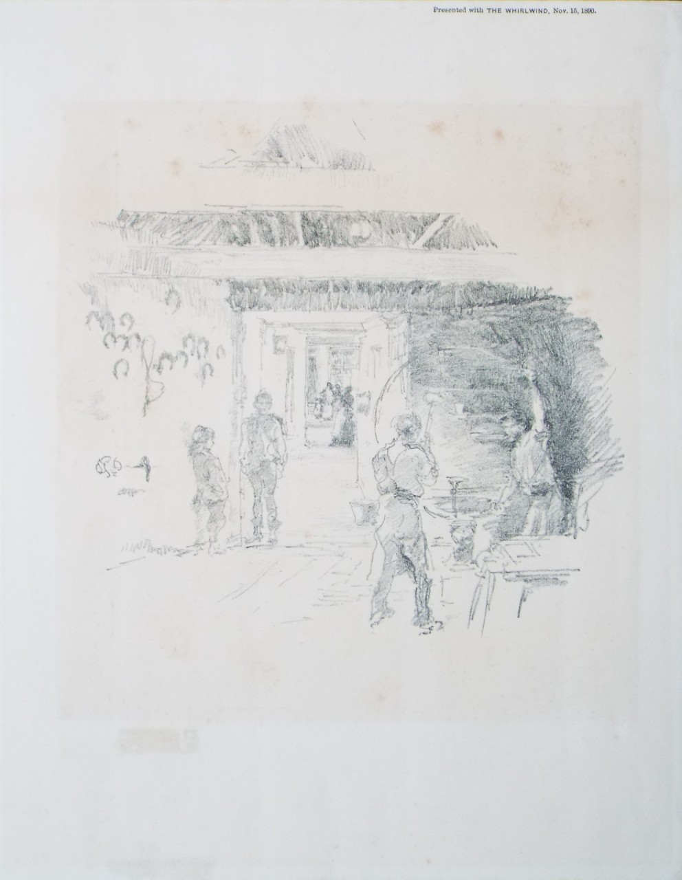 Lithograph - The Tyresmith - Whistler