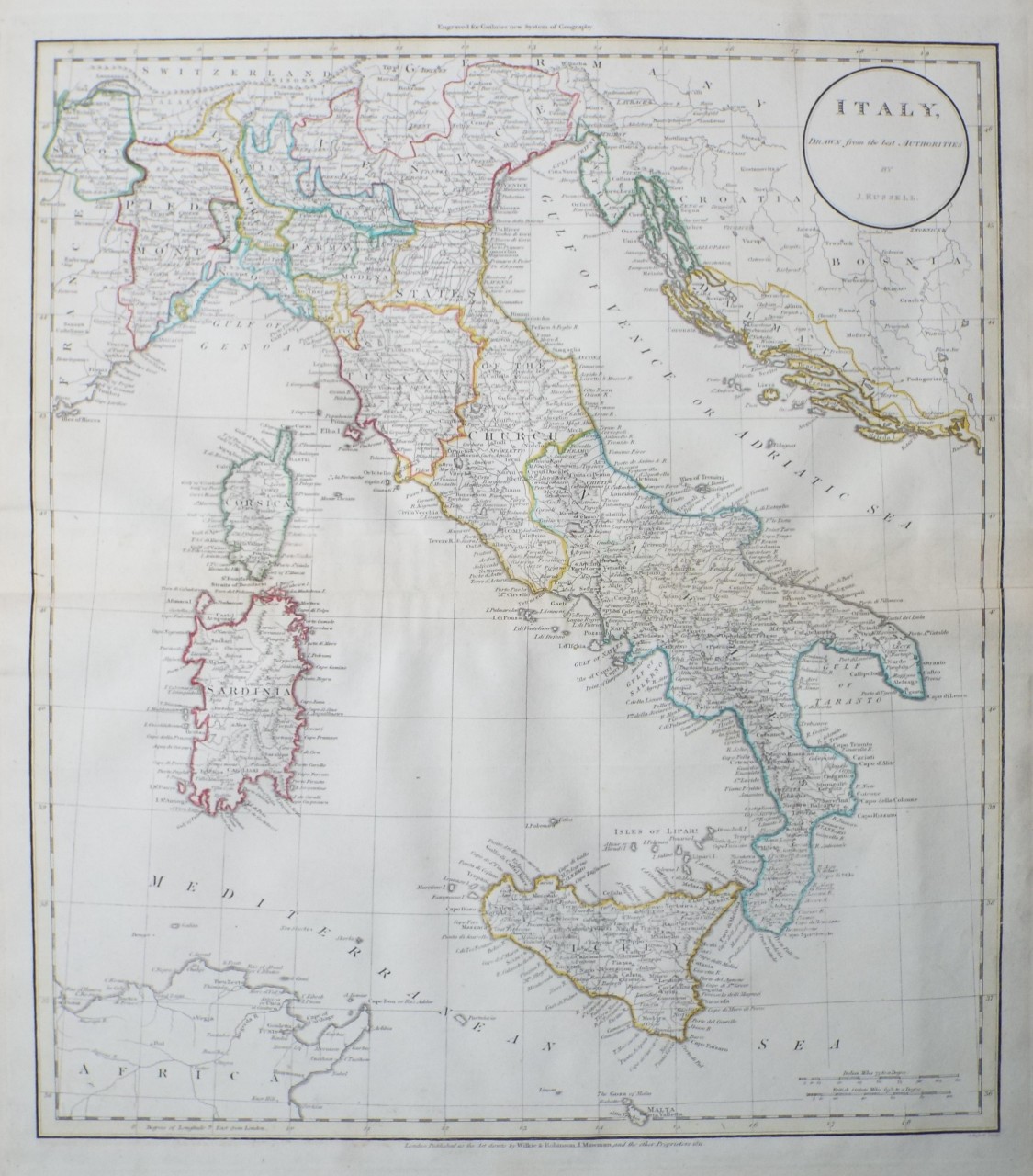 Map of Italy