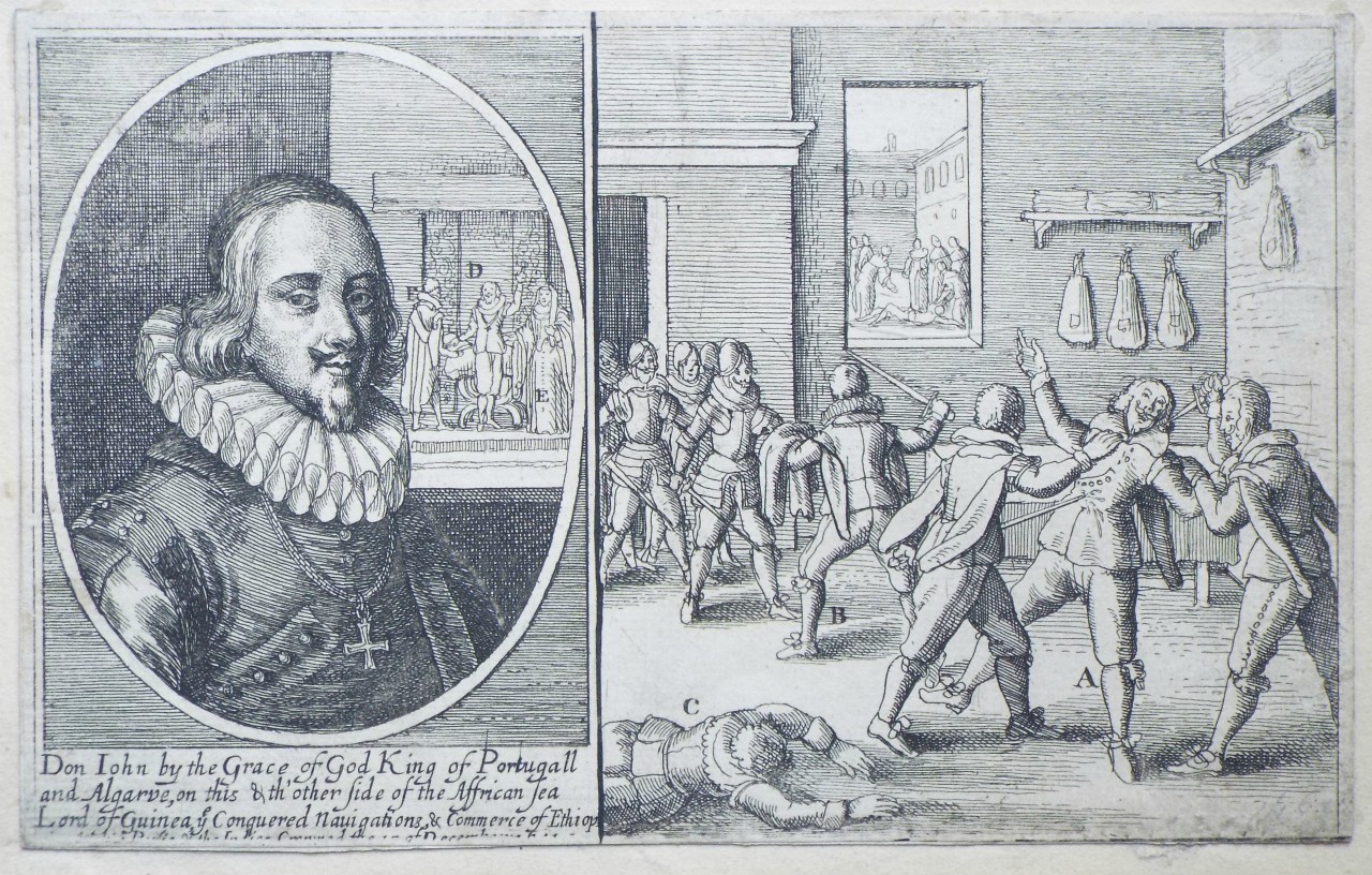 Print - Murder of Vasconcellos - Hollar